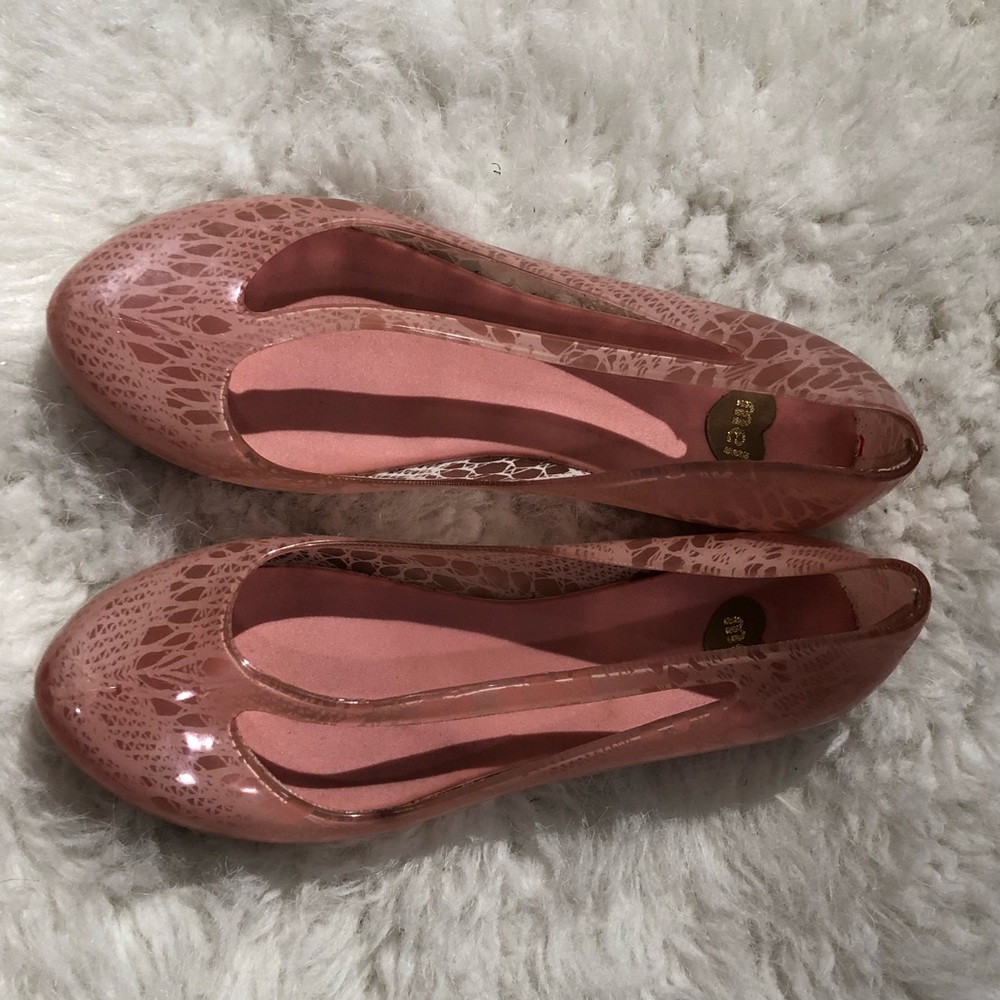 MEL by Melissa girl flats size 5 pink